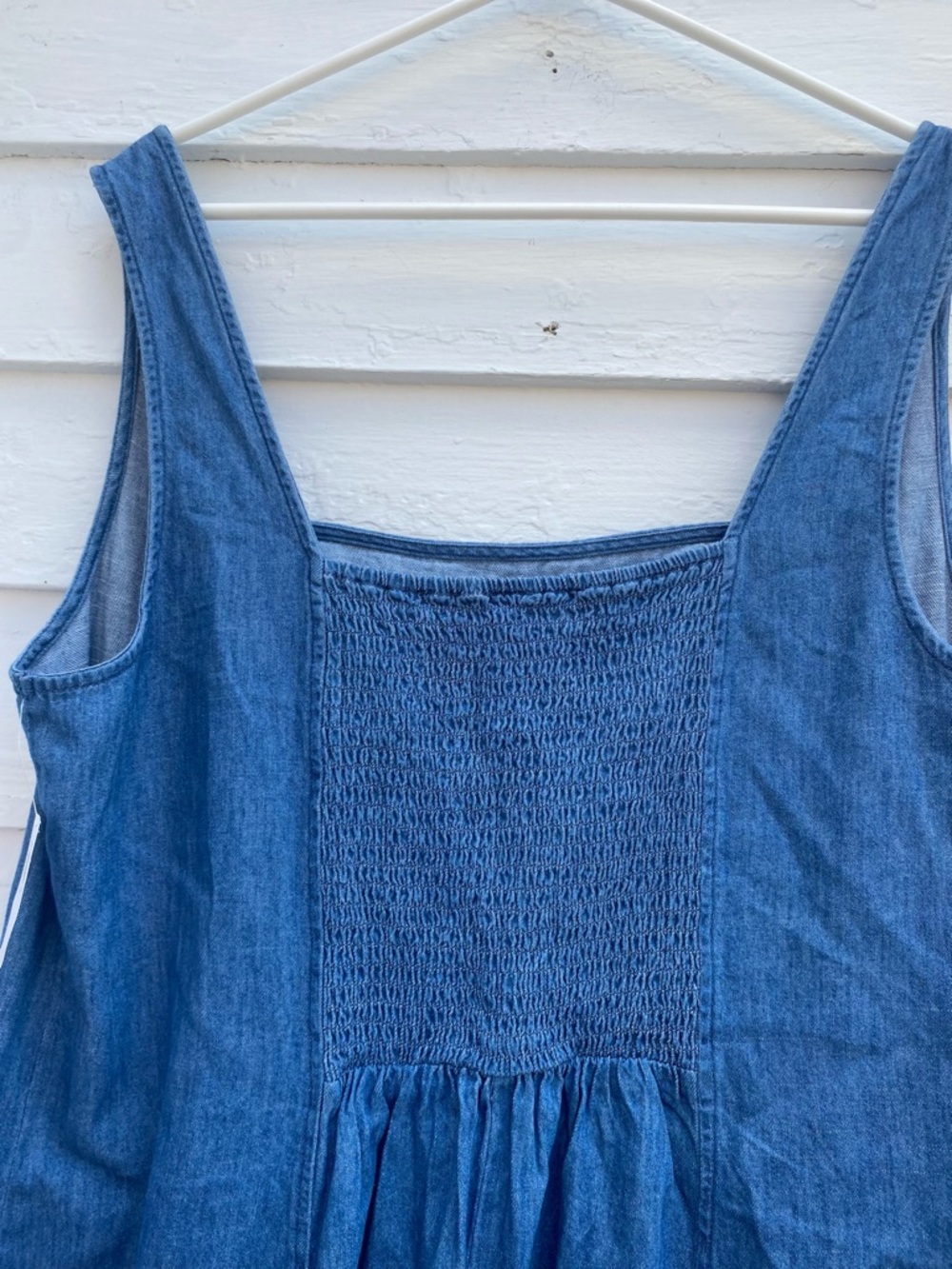 Old Navy Blue Jean Sleeveless Dress - Picture 6 of 7